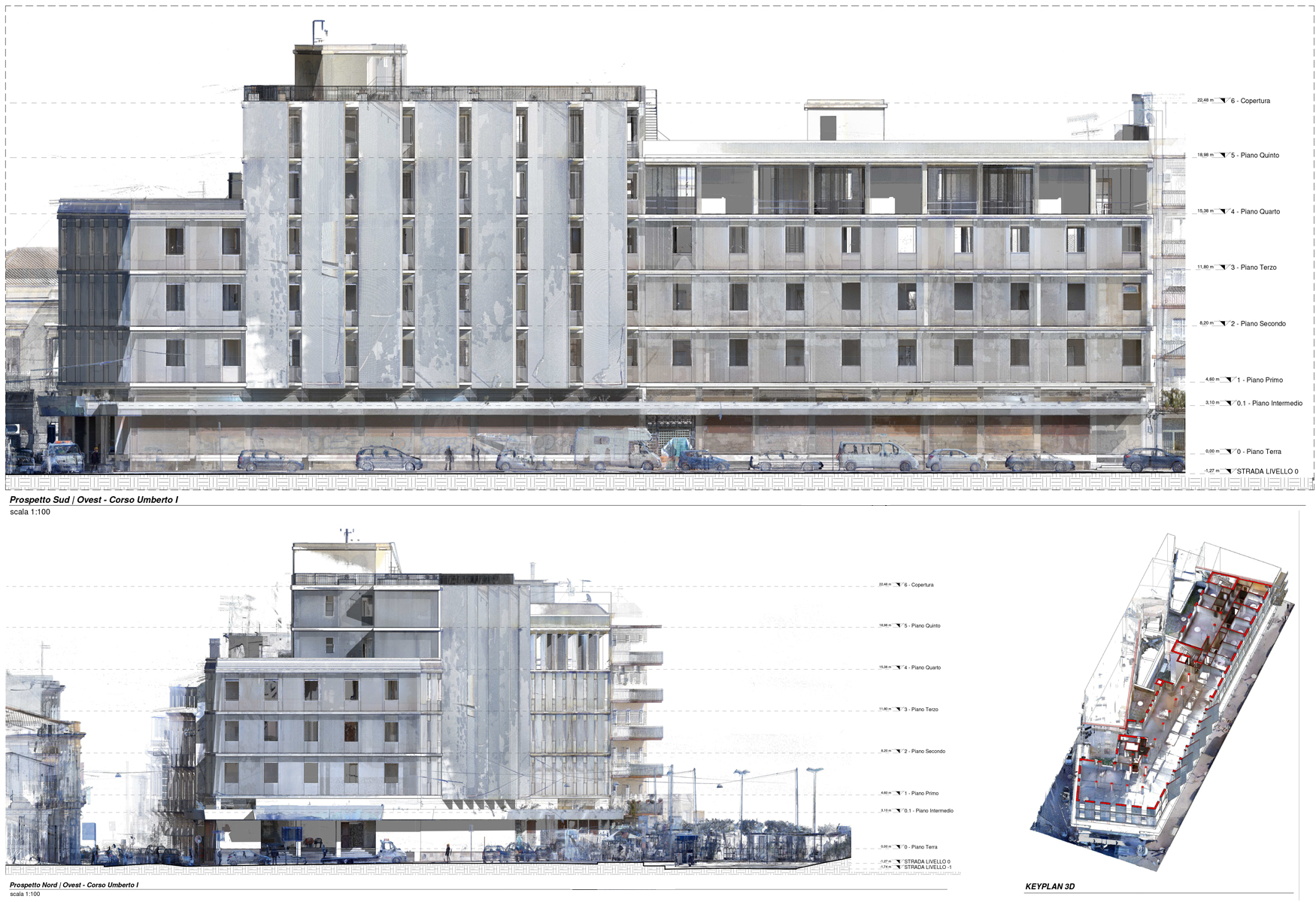 Point Cloud to BIM. Rilievo Digitale e  ricostruzione BIM di un edificio multipiano. - foto 4